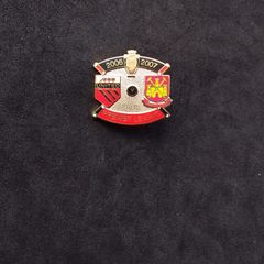 Manchester United v West Ham Premier League Pin Badge , 2006 - 2007 Season