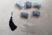 Black Clip On Tassels