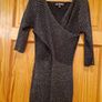 Black metallic dress Image 2
