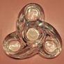 3 Table Centre Piece Tea Light Holders Image 9