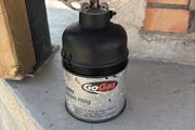 Single-burner camping gas stove