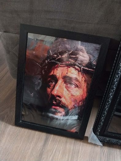 "Jesus Sacrifice For US All" A4 Framed