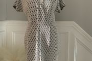 Black &amp; White dress. Size 12