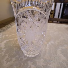 Ornate Crystal Vase