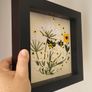 Handmade embroidery with frame! Image 2