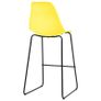 5 Piece Bar Set Plastic Yellow Image 9