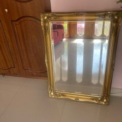 Vintage Gilt Framed Bevelled Mirror