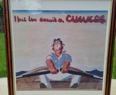 John Gilroy's early concept design for the legendary Guinness advertising poster.
