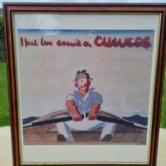 John Gilroy's early concept design for the legendary Guinness advertising poster.
