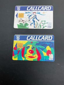 Telecom Eireann  Design a callcard competition 1994 and 1993 10 units