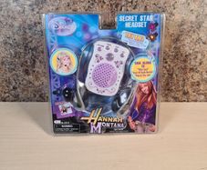 Hannah Montana Secret Star Headset Sing Along Toy Music Girls Brand New