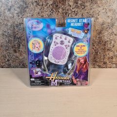 Hannah Montana Secret Star Headset Sing Along Toy Music Girls Brand New