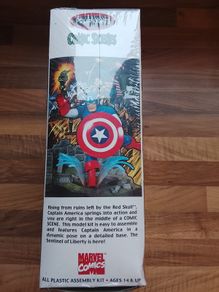 CAPTAIN AMERICA POLAR LIGHTS Marvel Plastic Model Kit 2004 Shrink-wrapped Sealed