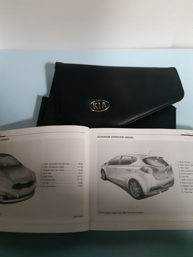 Genuine Kia Ceed Owners Manual Handbook