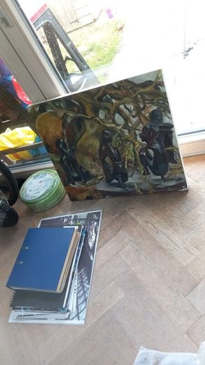 Oil painting on canvas