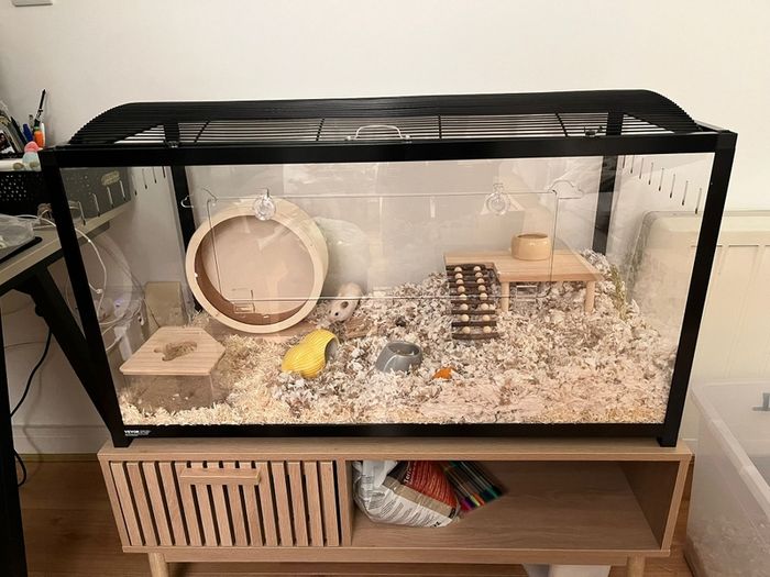 Hamster enclosure 96 x 47 x 55