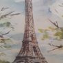 Vintage Eiffel Tower Print Image 5