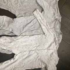 Baby girl onesie and vest bundle 9-12 months.