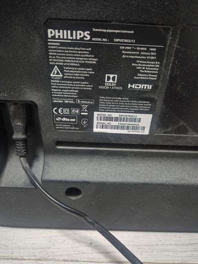 tv for repair or parts