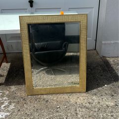 Gold Frame Mirror