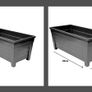 Extra Large 55cm Long Garden Planter Plant Pot Plastic Trough Raised Planter (FREE POSTAGE) Image 2