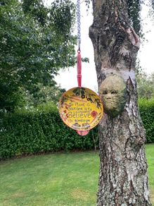 repurposed cast iron frying pan