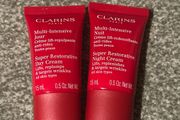 Clarins super restorative day and night cream