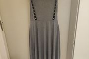Maxi grey strappy dress size 2XL UK20/22 EU48/50 Postage included