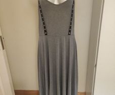 Maxi grey strappy dress size 2XL UK20/22 EU48/50 Postage included