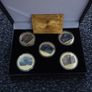 80th Anniversary Pearl Harbour 24k Gold Plated Cased Coin/Medallion Collection Image 6