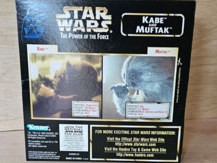 Star Wars Kabe & Muftak 3.75 " Scale New & Unopened