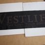 Vintage Westlife Fringe Scarf "The Love Tour 2007" Image 3