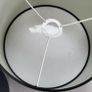 Black Table Lamp Shades x 2 Image 4