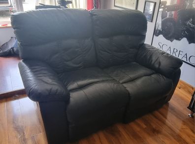 Leather 2 Seater Recliner