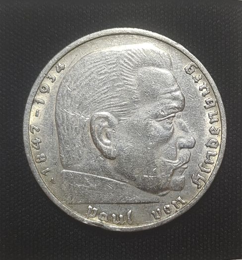 2 Reichsmark 1937 A - Germany (Berlin) WW2