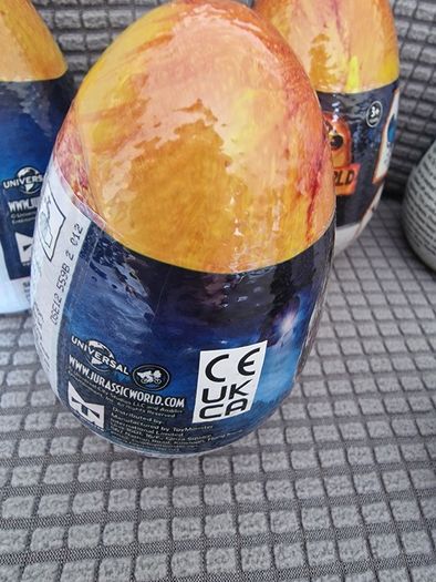 5x Sealed Jurassic World Dominion Captivz Slime Eggs - New