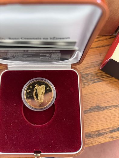 Irish Gold Proof commemorative coins