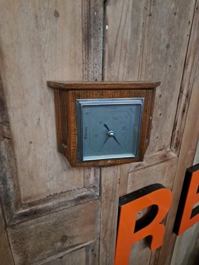 Vintage Oak Barometer