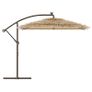 Garden Parasol with LED Lights Image 4