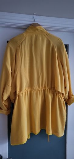 Ralph Sunburst Silk Parka Jacket Sz 16UK (Fit 14-18 UK) - Rrp 199 ( New)