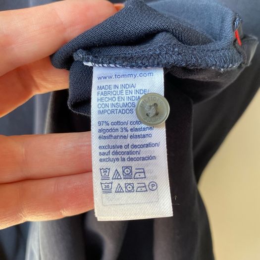 Tommy Hilfiger Heritage Slim Fit Navy Mini Polo Dress