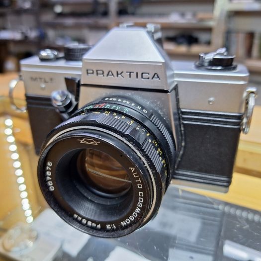 Praktica MTL5 35mm Film Camera Auto Cosmogon 58mm Lens M42