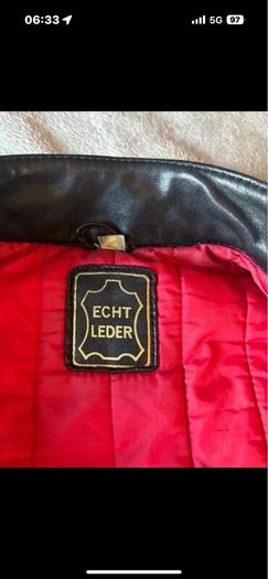 Leather jacket