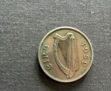 1959 Leath Choroin/ Half Crown