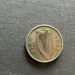 1959 Leath Choroin/ Half Crown