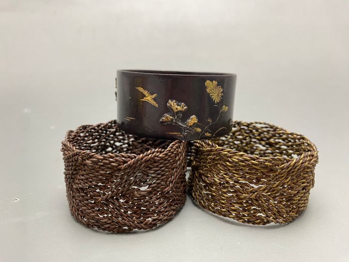 A set of 19th Century Japanese Napkin Rings