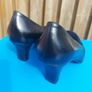 Ladies real leather shoes heels Roberto Gonzalez Spanish leather size 39.5 uk 6 SALE Image 3