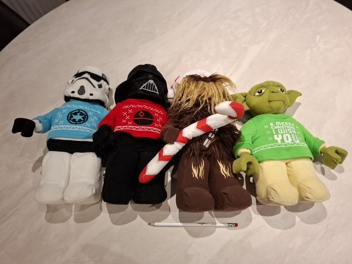 Lego Starwars Chewbacca Christmas Themed Soft Toy