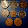 Victoria Penny & Half Penny Job Lot Image 2