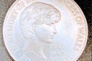 Diana  5 pound coin